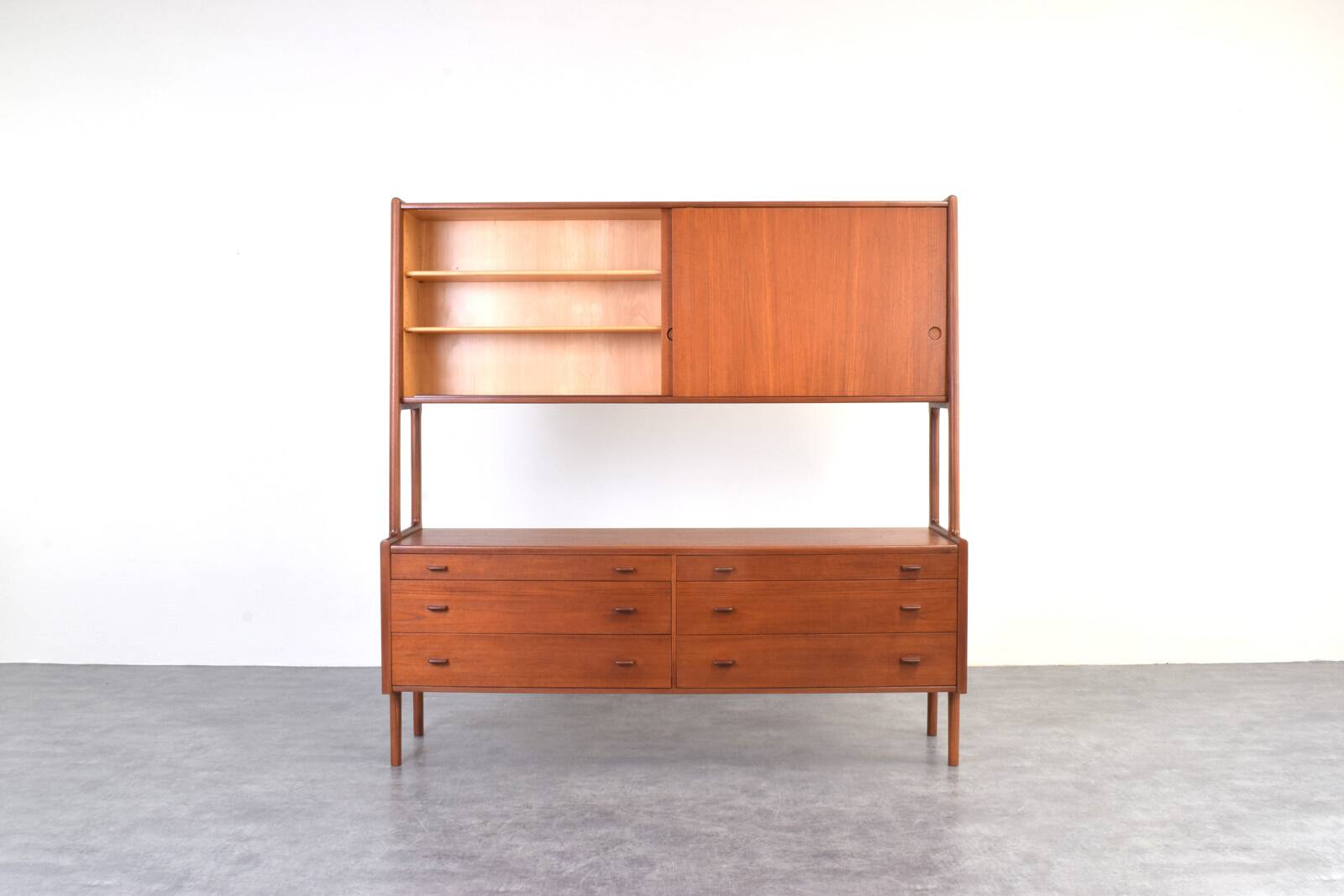 Mid-Century Danish Teak Credenza Model RY-20 by Hans Wegner for Ry Møbler