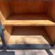 buffet Mado bois poncé et gris anthracite