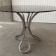 Table ronde design années 70