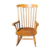 Vintage wooden rocking chair