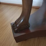 Empire style ceremonial table with mahogany swans