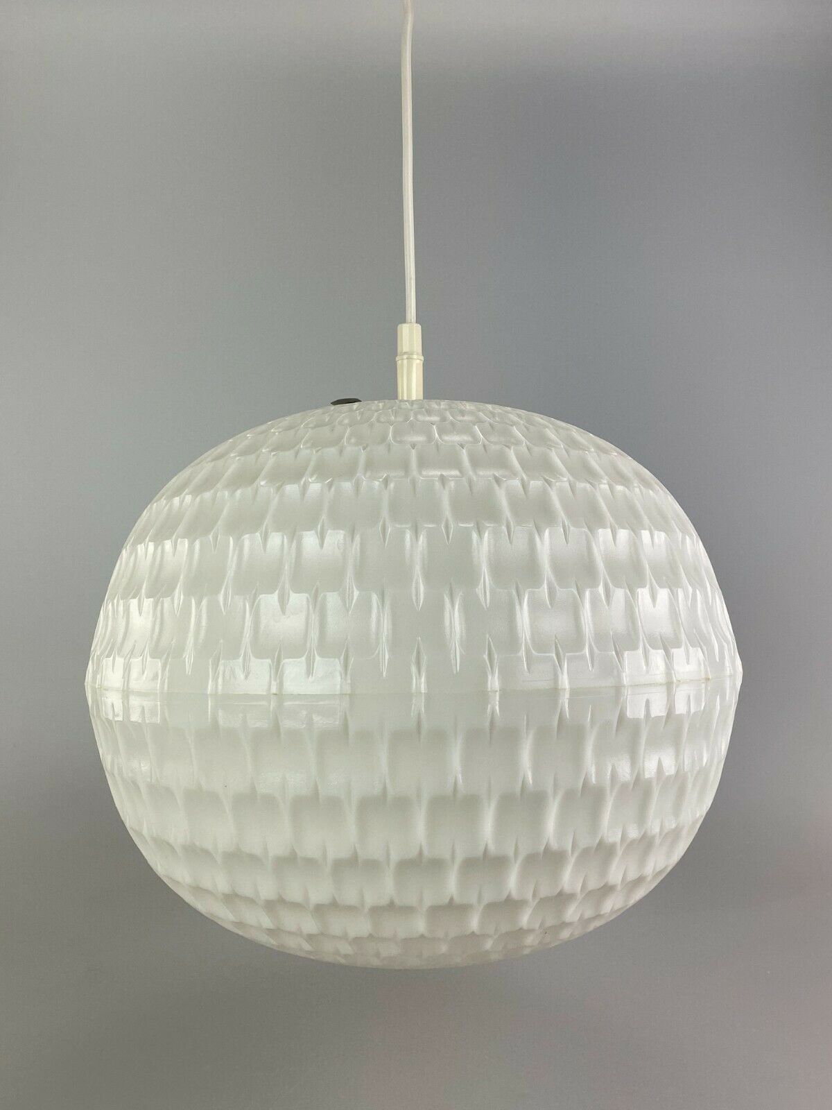 60s 70s Erco lamp light honeycomb ceiling lamp plastic space age design