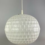 60s 70s Erco lamp light honeycomb ceiling lamp plastic space age design