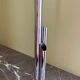 Organ vase with 3 chrome metal soliflores from the 70s