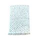 Black polka dot rug in wool 100x150 cm