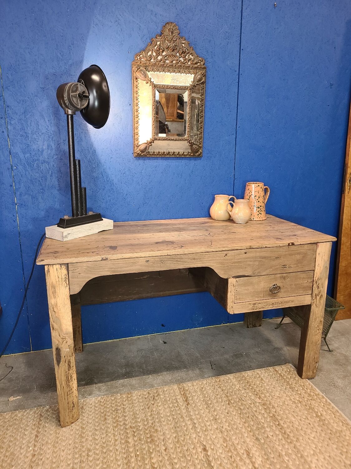 Vintage desk circa 1920, farm table