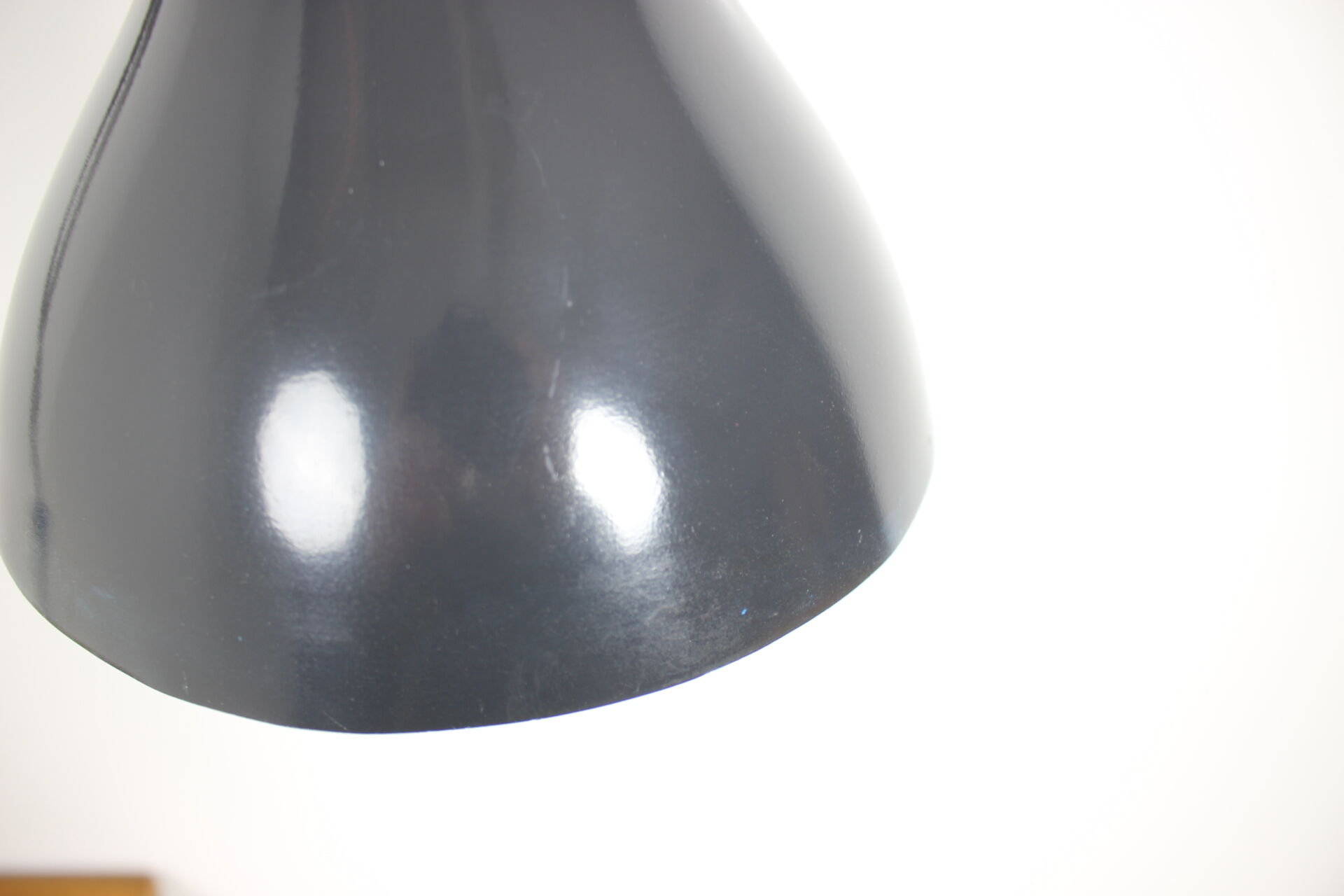 Mid-century work adjustable table lamp designed by Josef Hůrka for Napako, 1960's.