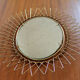 Transformable golden mirror  27x34cm
