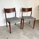 Paire de chaises scandinave