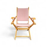 Foldable deck chair / 1950s