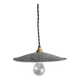 Vintage enamelled metal suspension