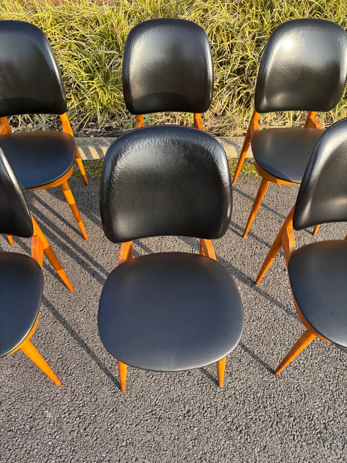 Set of 6 Baumann Pegasus chairs