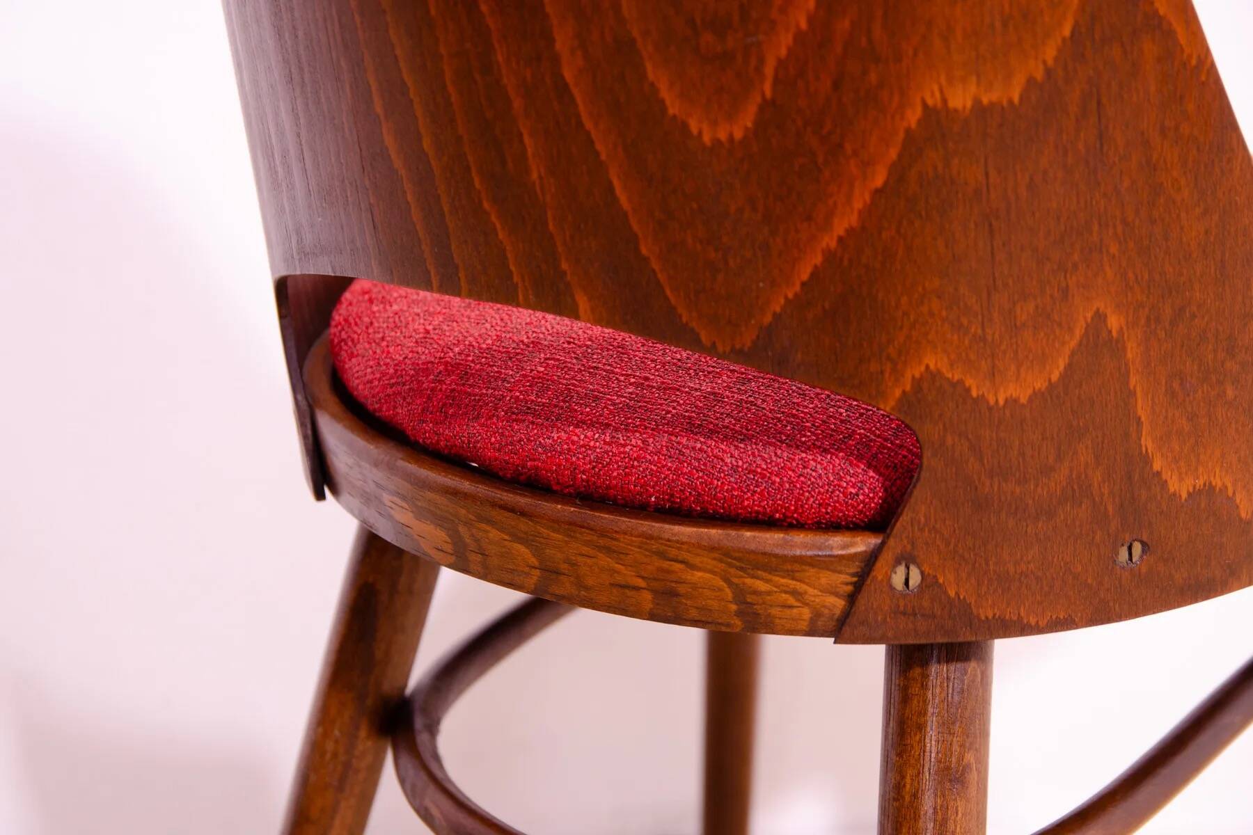 Chaises de salle à manger vintage par Radomír Hofman, années 1960, ensemble de 4