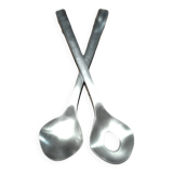 Large designer salad servers