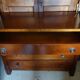 Vintage antique cherry wood Empire chest of drawers