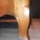 Louis XIV style commode in solid cherry wood.