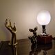 Murano glass, vintage 70s table lamp