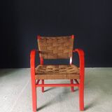 Mediterranean Armchairs, France, 1950s, Set of 2