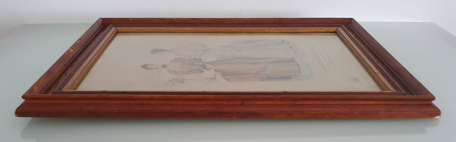 19th century fashion print