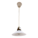 Vintage hanging lamp by Soholm made of white glass, 1970