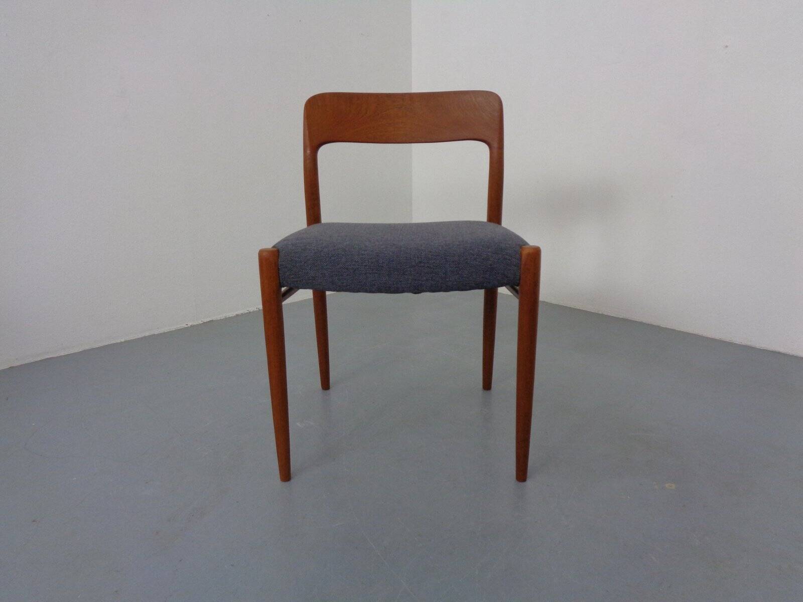 Danish Model 75 Chair in Oak by Niels Otto Møller for J.L. Møllers, 1960s