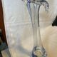 Vase en verre soufflé  vintage