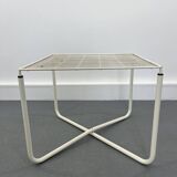 Postmodern White Jarpen Table by Niels Gammelgaard for Ikea, 1983