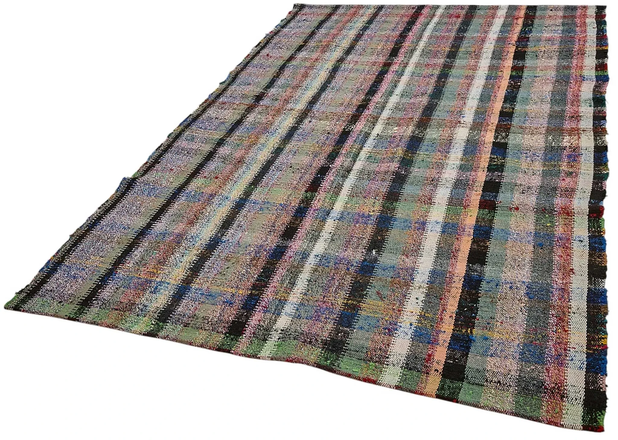 Turkish Handwoven Flatweave Chaput Kilim 172 cm x 274 cm