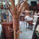 Parrot Coat Rack in Bamboo and Rattan