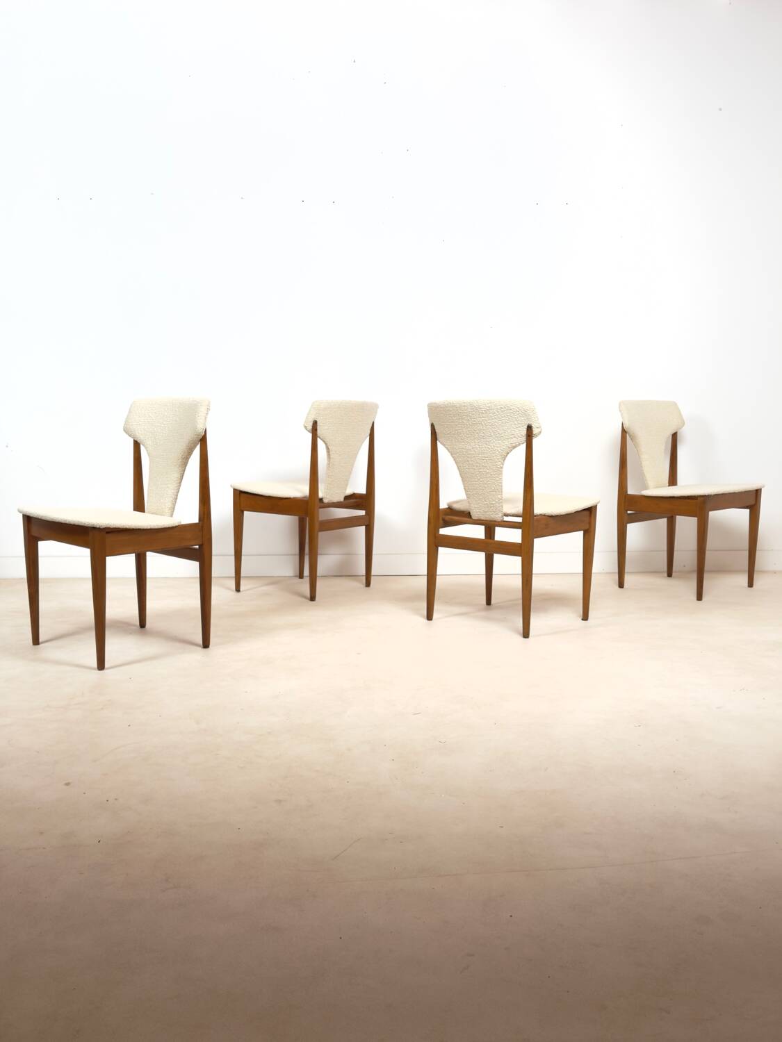 Set of 4 Scandinavian chairs by Elliots of Newbury