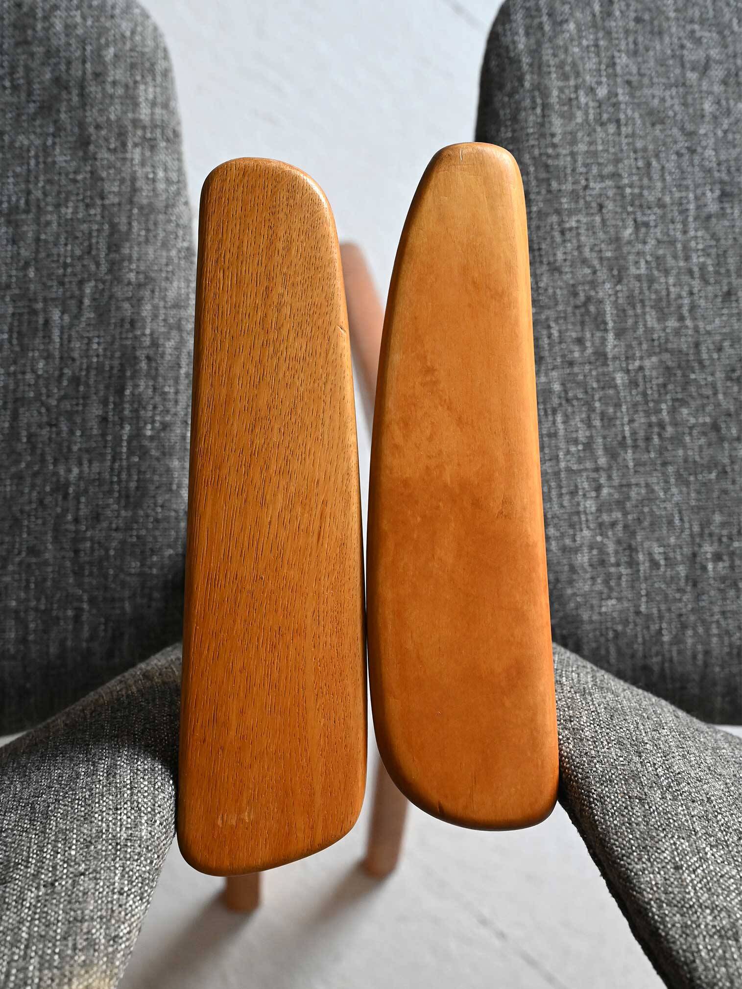 4 chaises scandinaves NK Bengt Ruda