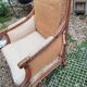 Paire de fauteuils anciens style louis xvi