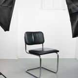 Leather Cesca Chair by Marcel Breuer, set of 2