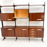 Mid centuryitalian free standing wall unit, 1960s