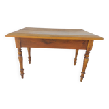 wooden table with extensions