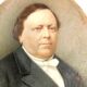 Miniature painted,  signature to identify nineteenth century man