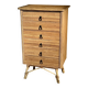 Commode en rotin, années 60