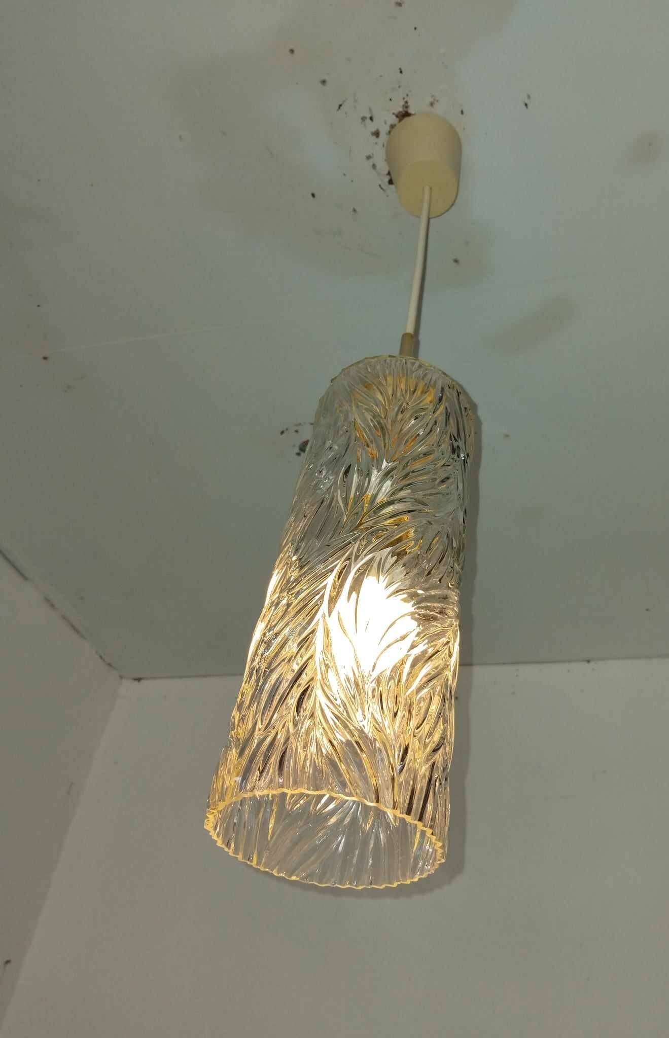 60s Murano glass pendant light