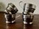 set of 4 stainless steel coffee cups Jolly, Italy
