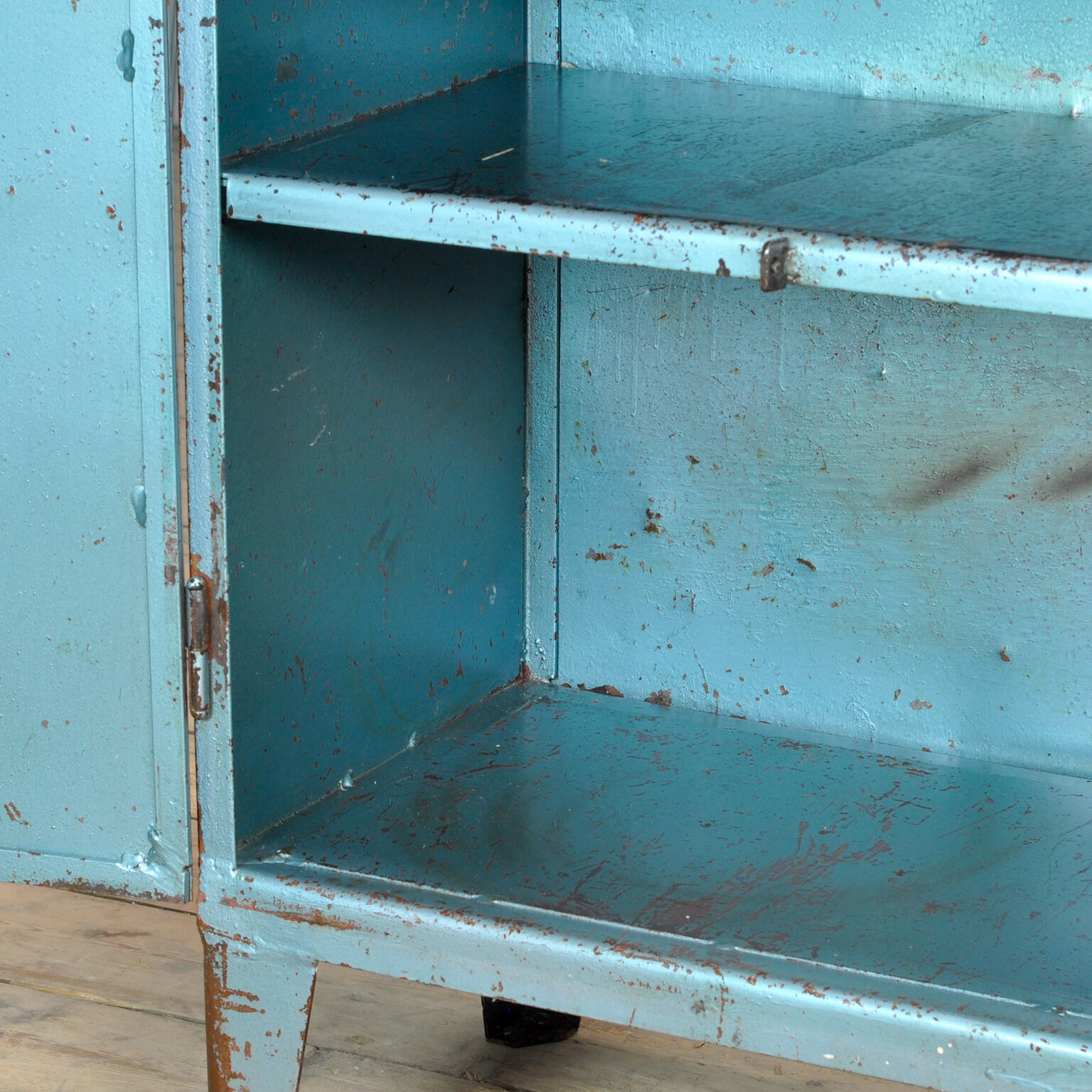 Industrial Iron Cabinet, 1960s