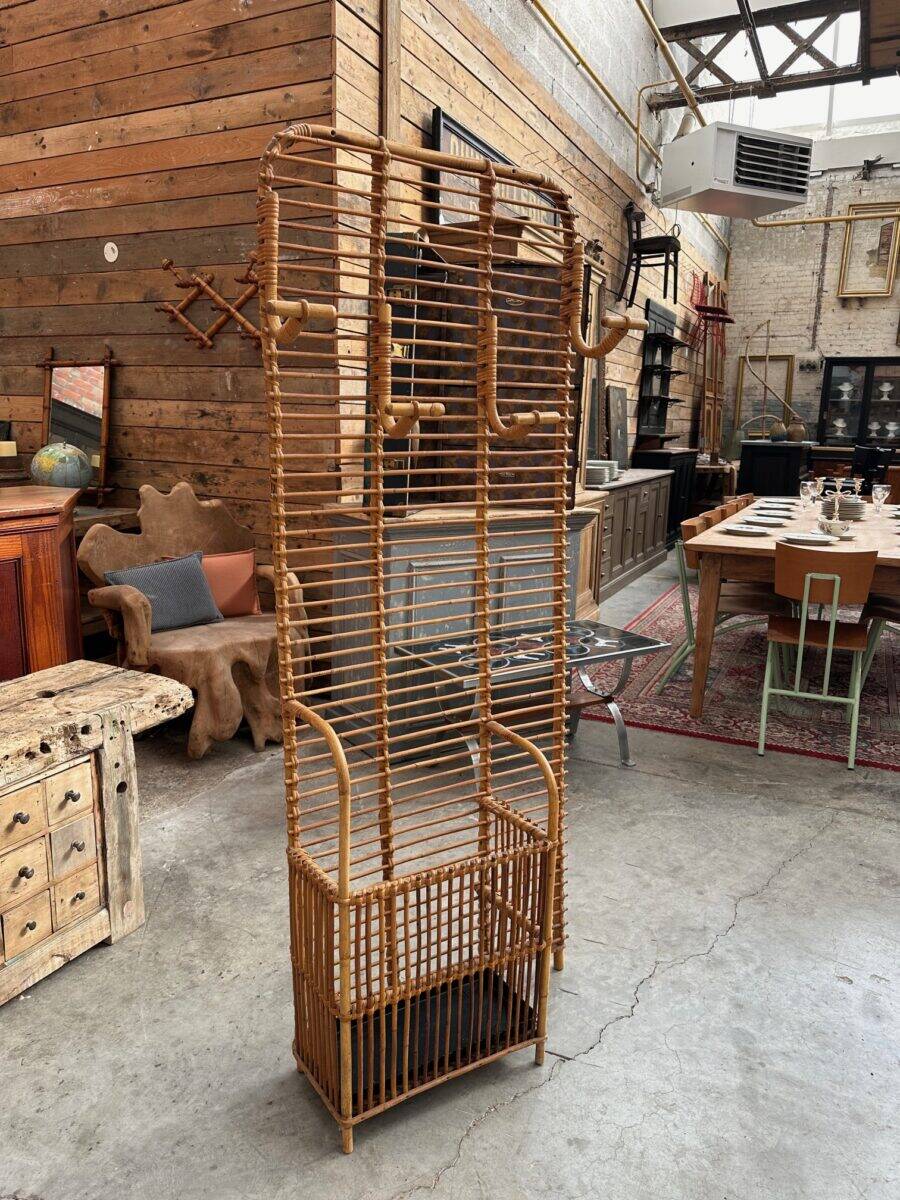 DLG Audoux Minet rattan wardrobe