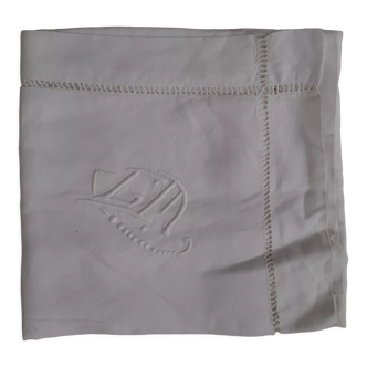 Pillowcase, monogram and handmade days