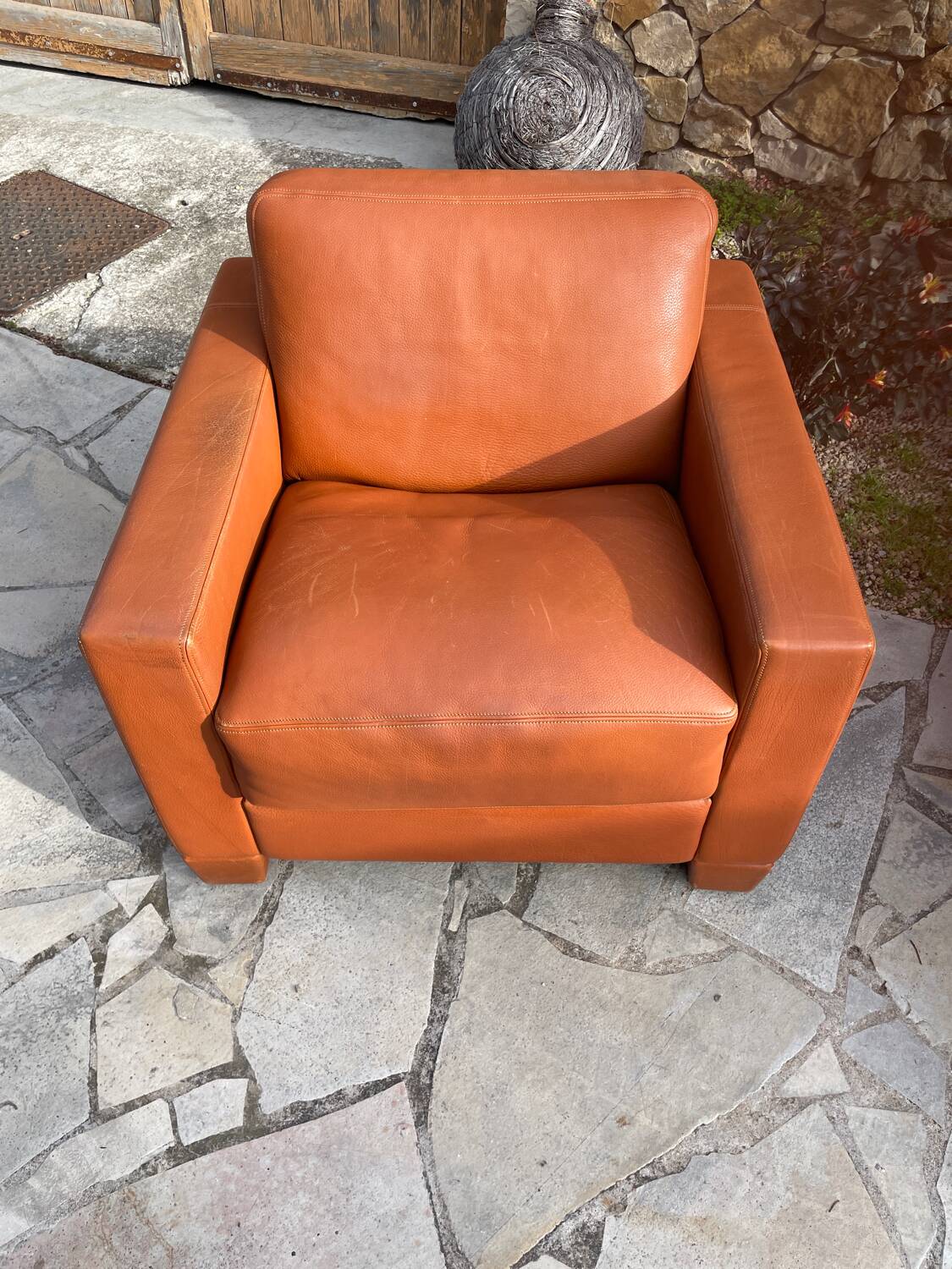 Pair of De Sede DS17 Armchairs