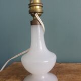 Opaline glass floor lamp