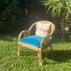 Paire de fauteuils en rotin