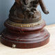 Lamp foot signed Auguste Moreau