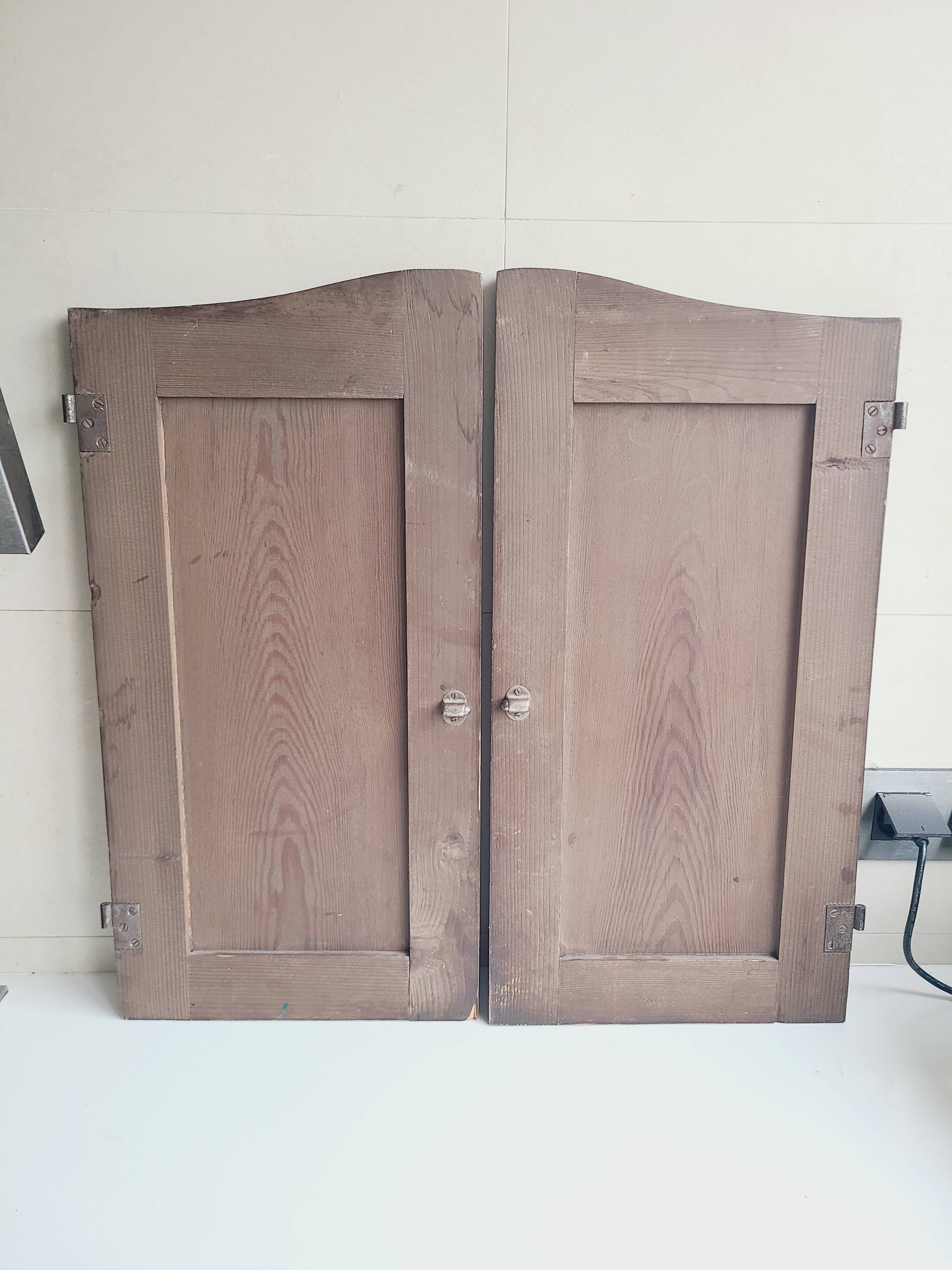 Antique art deco doors