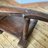 Chaise basse baoulé