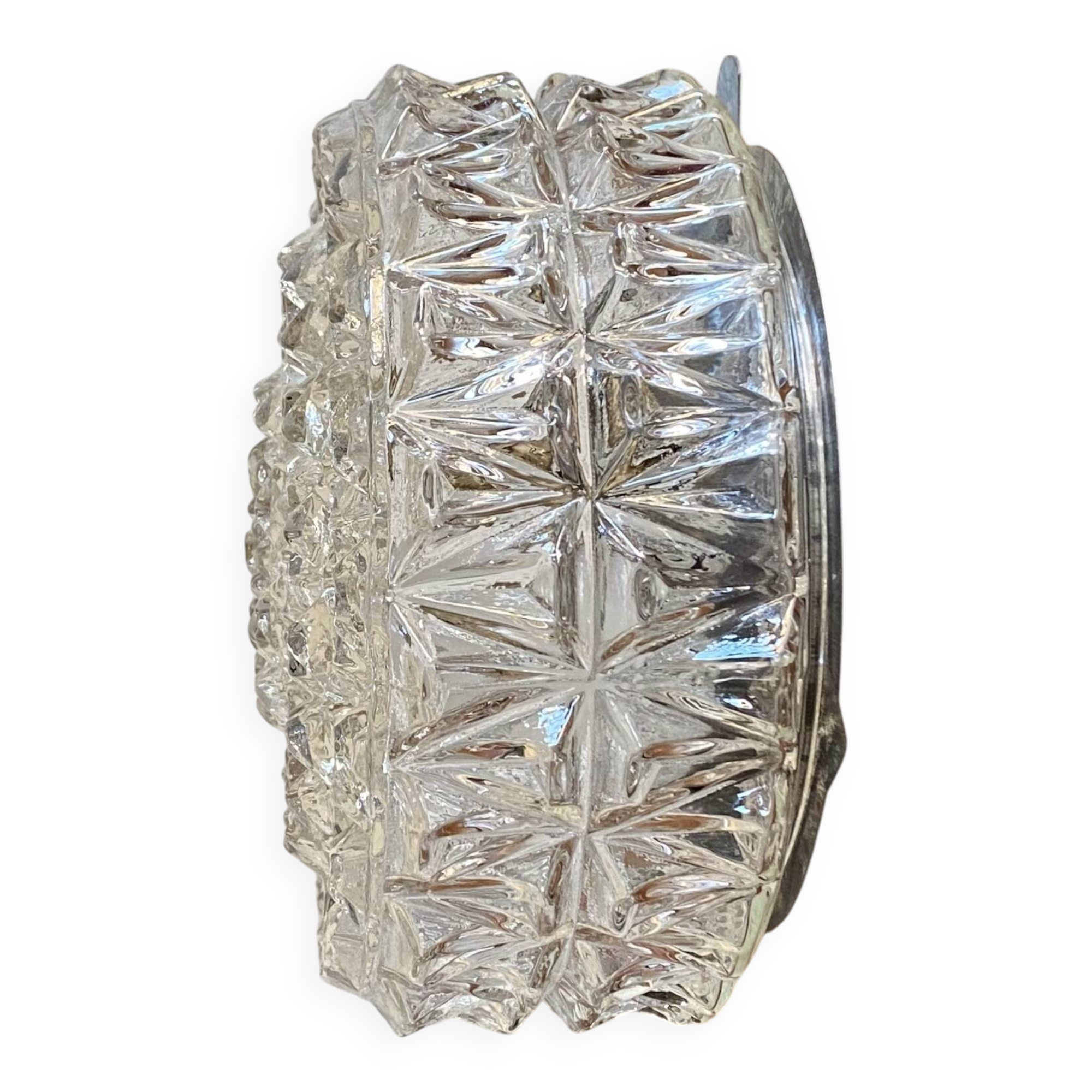 Wall light ceiling light thick glass 1970 seventies eighties LAMP-7397