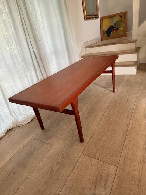 teak coffee table, Denmark 1960s